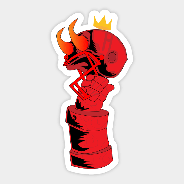 Anung Un Rama Sticker by kodyart101